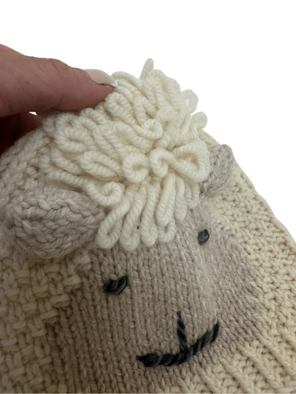 NWT Blarney Woollen Mills 100% Merino Wool Baby Sheep Hat